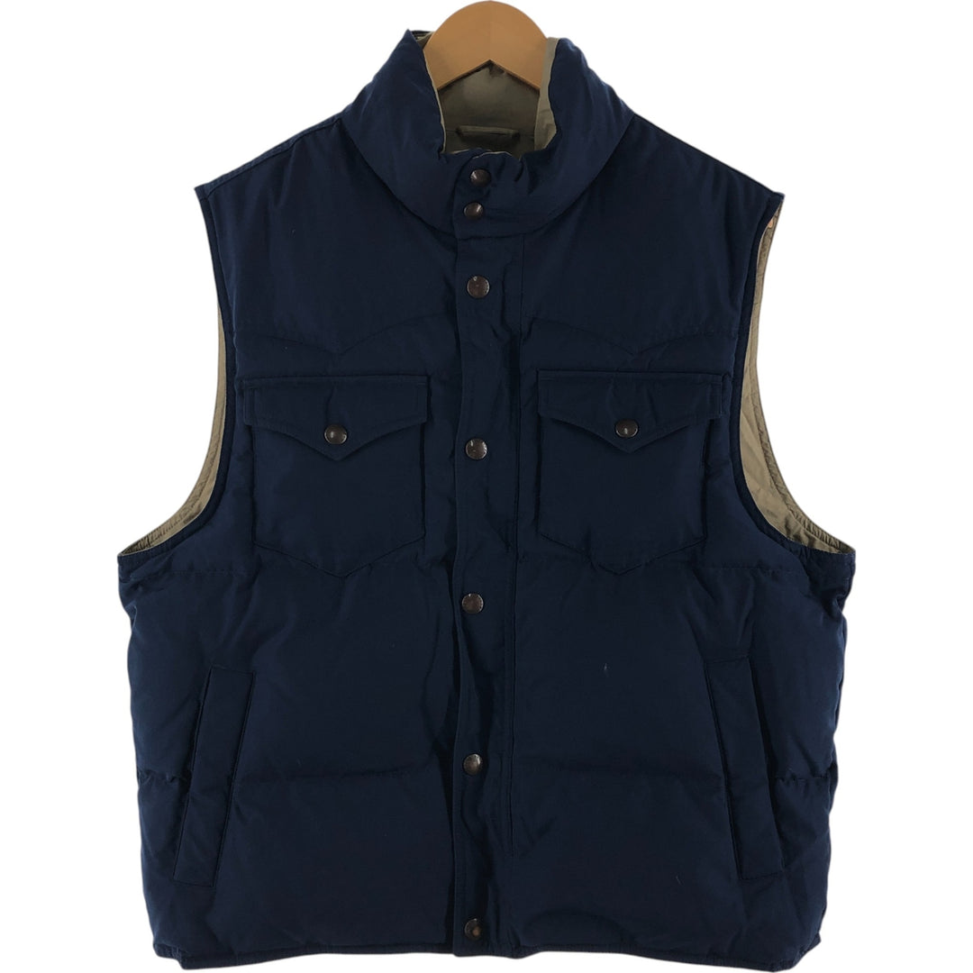 Ralph Lauren POLO by Ralph Lauren reversible down vest, men's size L / eaa502952