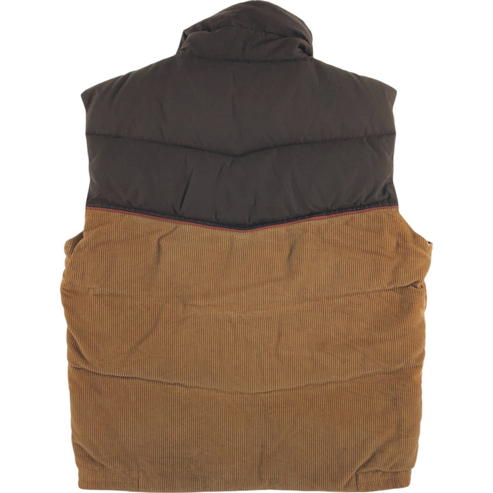 ~90'S Field and Stream Corduroy Down Vest Men's L Size Vintage /eaa502953