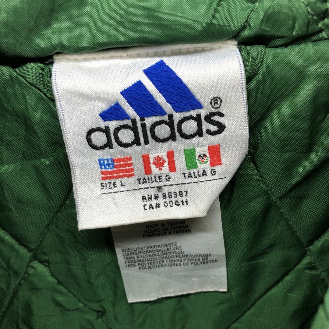 90'S Adidas Padded Parka Puffer Jacket Men's Size L Vintage / eaa502968