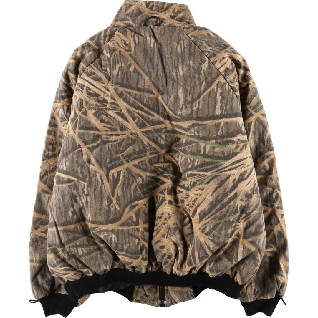 Remington Camouflage Pattern Real Tree Camo Reversible Padded Jacket Puffer Jacket Men's Size L /eaa502973