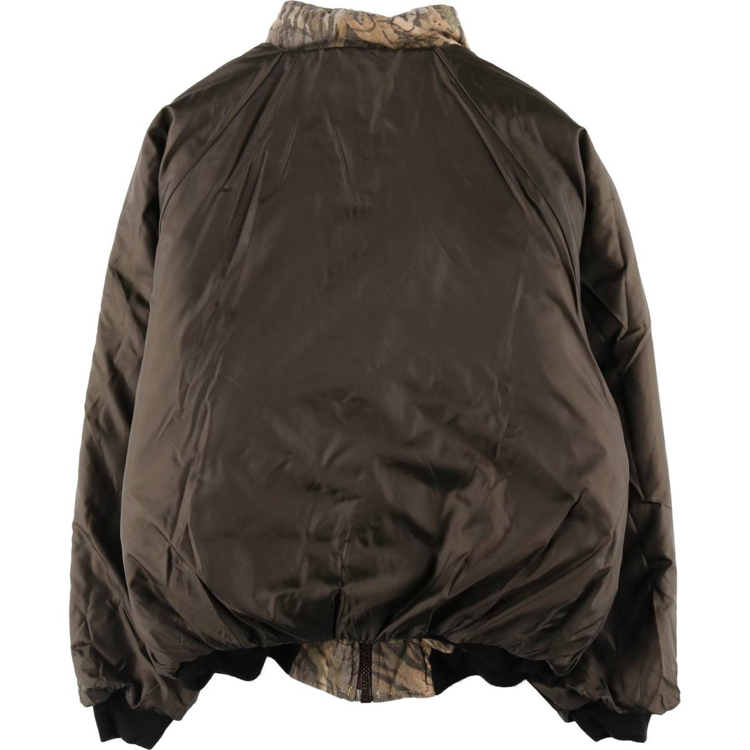 Remington Camouflage Pattern Real Tree Camo Reversible Padded Jacket Puffer Jacket Men's Size L /eaa502973