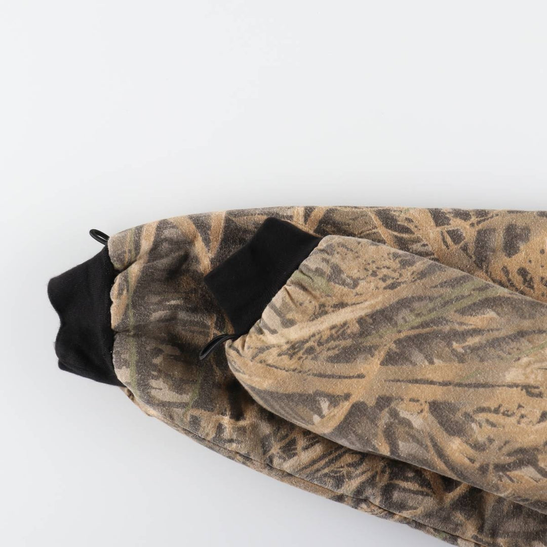 Remington Camouflage Pattern Real Tree Camo Reversible Padded Jacket Puffer Jacket Men's Size L /eaa502973