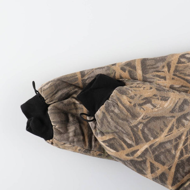 Remington Camouflage Pattern Real Tree Camo Reversible Padded Jacket Puffer Jacket Men's Size L /eaa502973