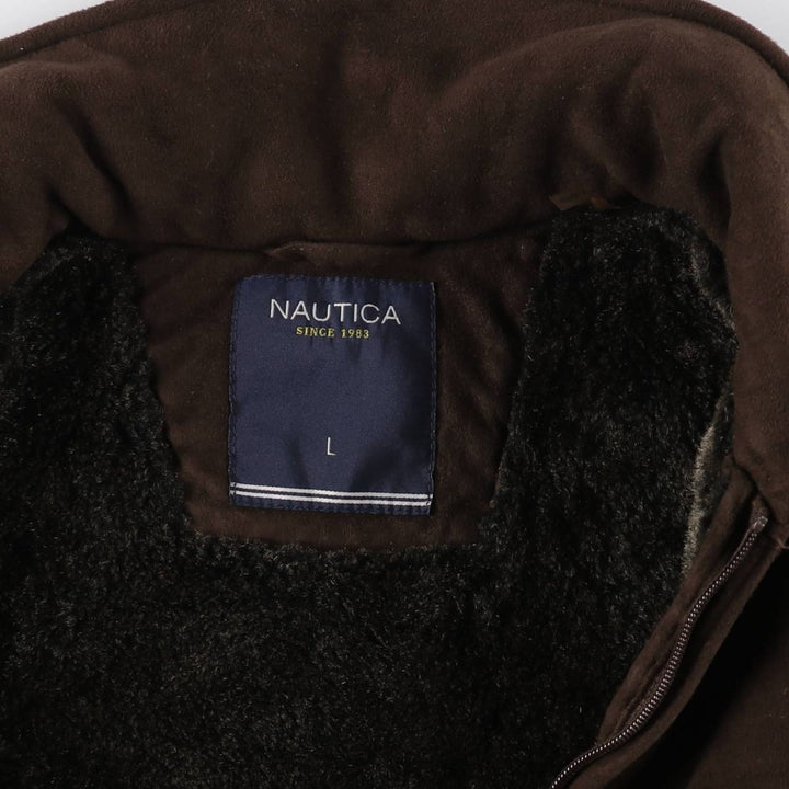 00s~ NAUTICA Velour Jacket Men's Size L /eaa502975