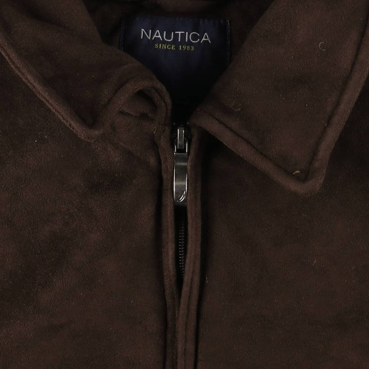 00s~ NAUTICA Velour Jacket Men's Size L /eaa502975