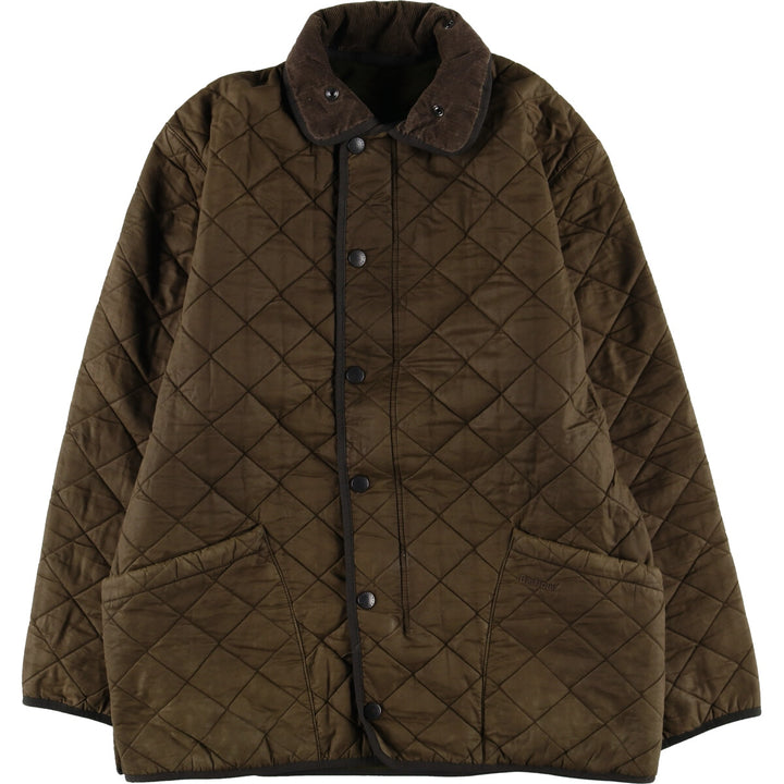 Barbour Duracotton Polar Quilt 3 Warrant Quilted Jacket Puffer Jacket Men's L size /eaa502990