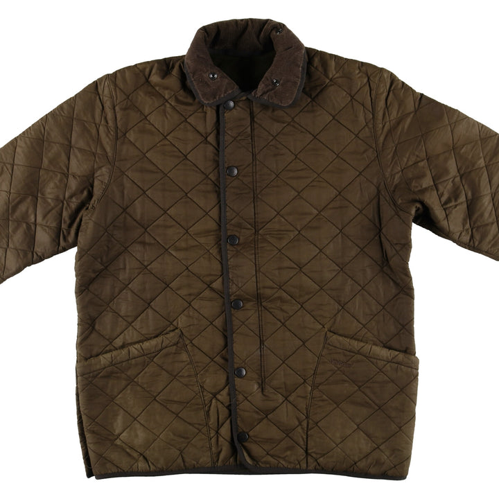 Barbour Duracotton Polar Quilt 3 Warrant Quilted Jacket Puffer Jacket Men's L size /eaa502990