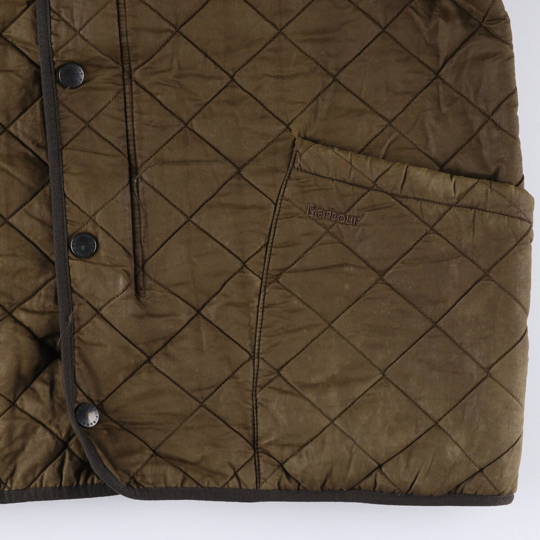 Barbour Duracotton Polar Quilt 3 Warrant Quilted Jacket Puffer Jacket Men's L size /eaa502990