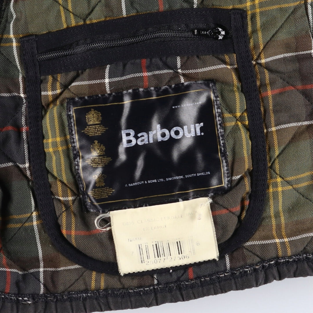 80s-90'S Barbour Classic Eskdale Jacket, Former 3 Warrant Quilted Jacket, Men's XL Size / eaa502992