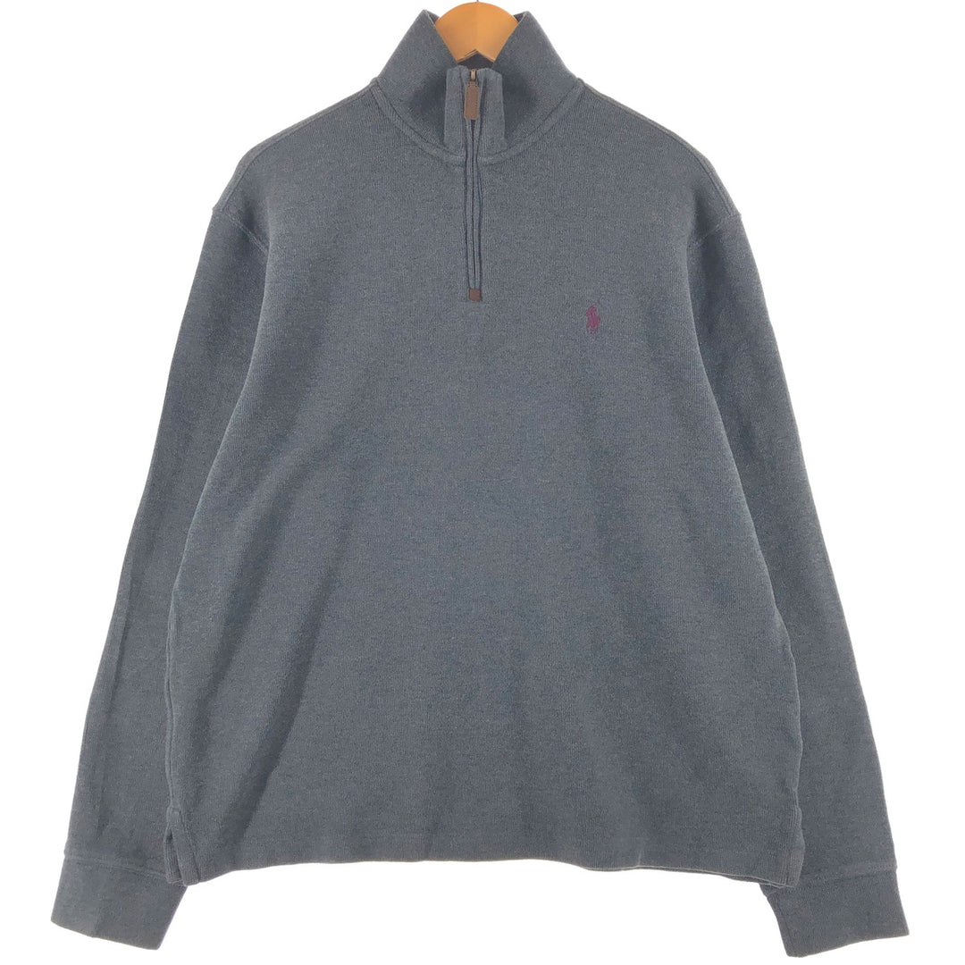 Ralph Lauren POLO RALPH LAUREN Half-zip sweatshirt, sweatshirt, men's size L / eaa503015