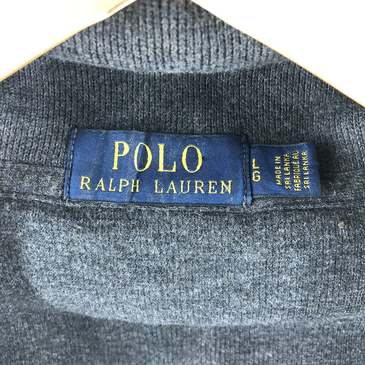 Ralph Lauren POLO RALPH LAUREN Half-zip sweatshirt, sweatshirt, men's size L / eaa503015