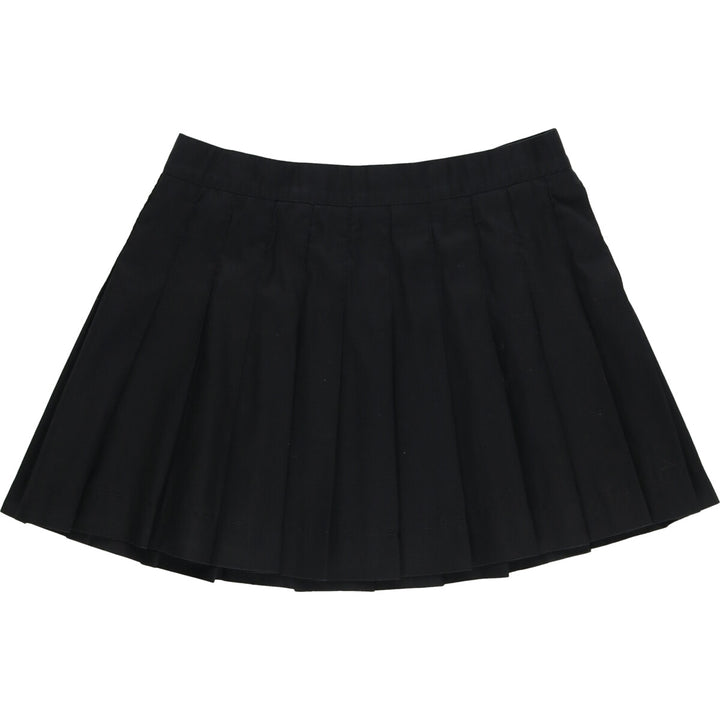 prince Pleated mini skirt made in USA, women's size L, vintage /eaa503025