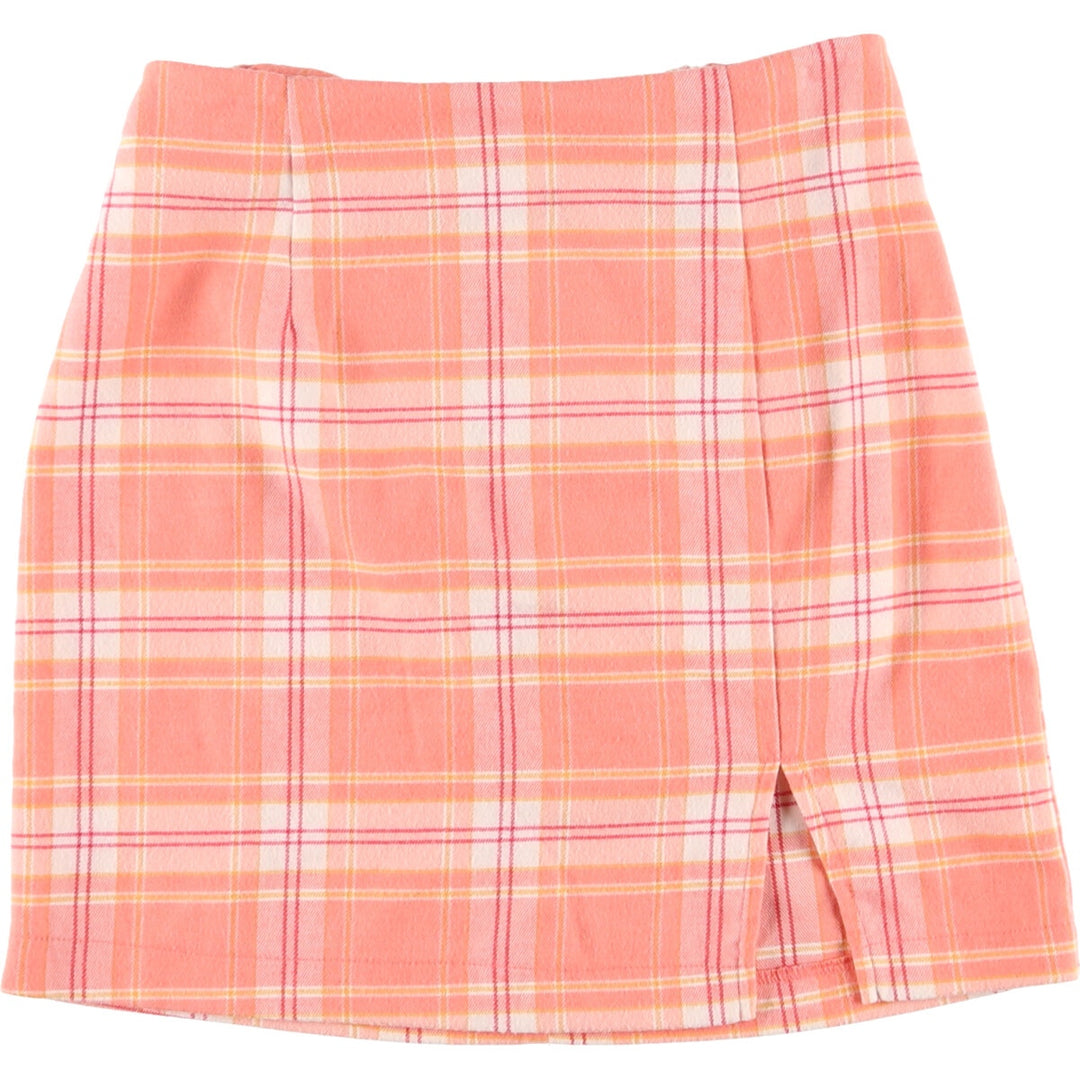 wild fable Check Pattern Tight Mini Skirt Women's S size /eaa503028