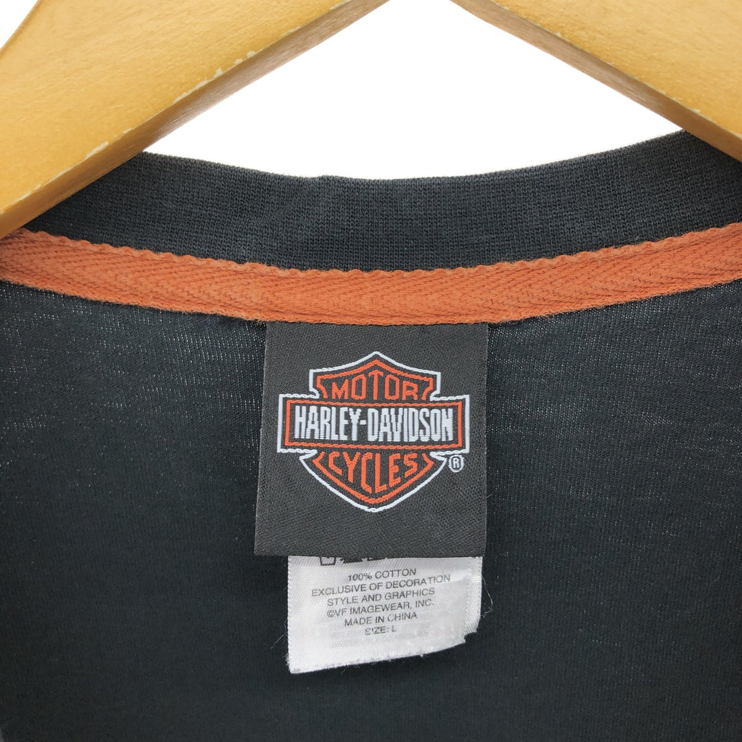 Harley-Davidson Long T-shirt, Men's L size / eaa503068