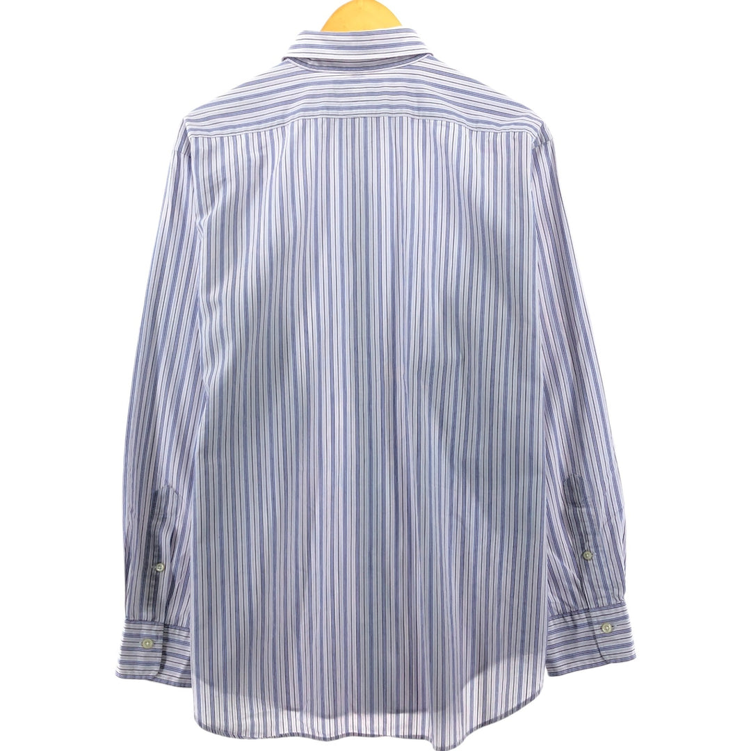 POLO by Ralph Lauren ANDREW Multi-stripe long sleeve cotton striped shirt, men's size L / eaa503076