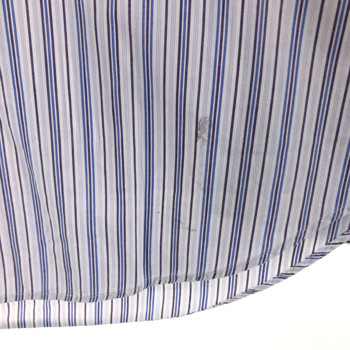 POLO by Ralph Lauren ANDREW Multi-stripe long sleeve cotton striped shirt, men's size L / eaa503076