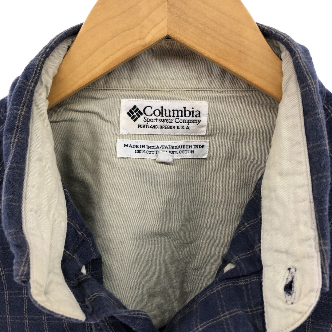 Columbia Long Sleeve Button-Down Check Shirt Men's XL / eaa503112