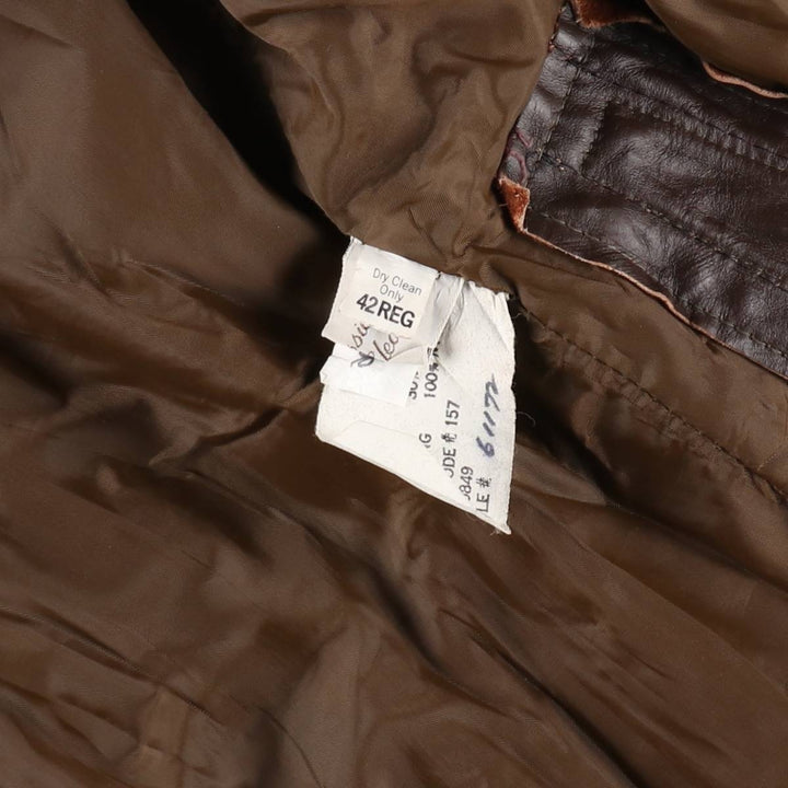 70'S Single Riders Jacket 42REG Men's L size Vintage /eaa503133