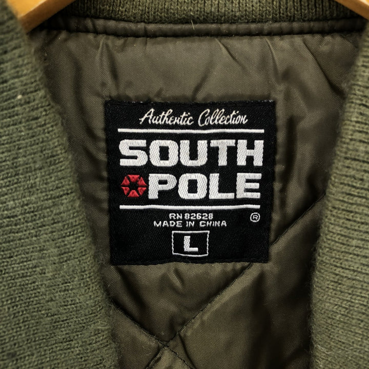 Civilian product 90s~00'S South Pole SOUTH POLE padded MA-1 military flight jacket men's size L /eaa503180