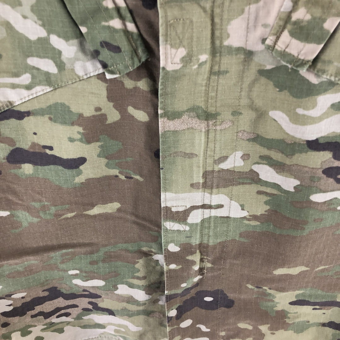 Genuine US military camouflage pattern woodland camo military combat jacket made in USA Medium-Regular equivalent to men's M /eaa503184