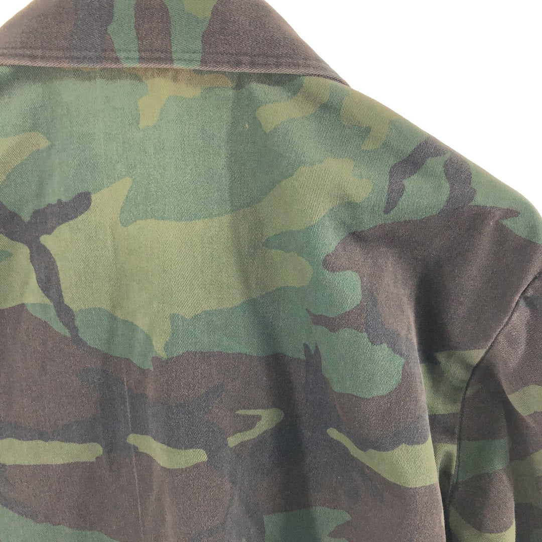 Camouflage Woodland Camo Military Jacket Men's XL /eaa503185