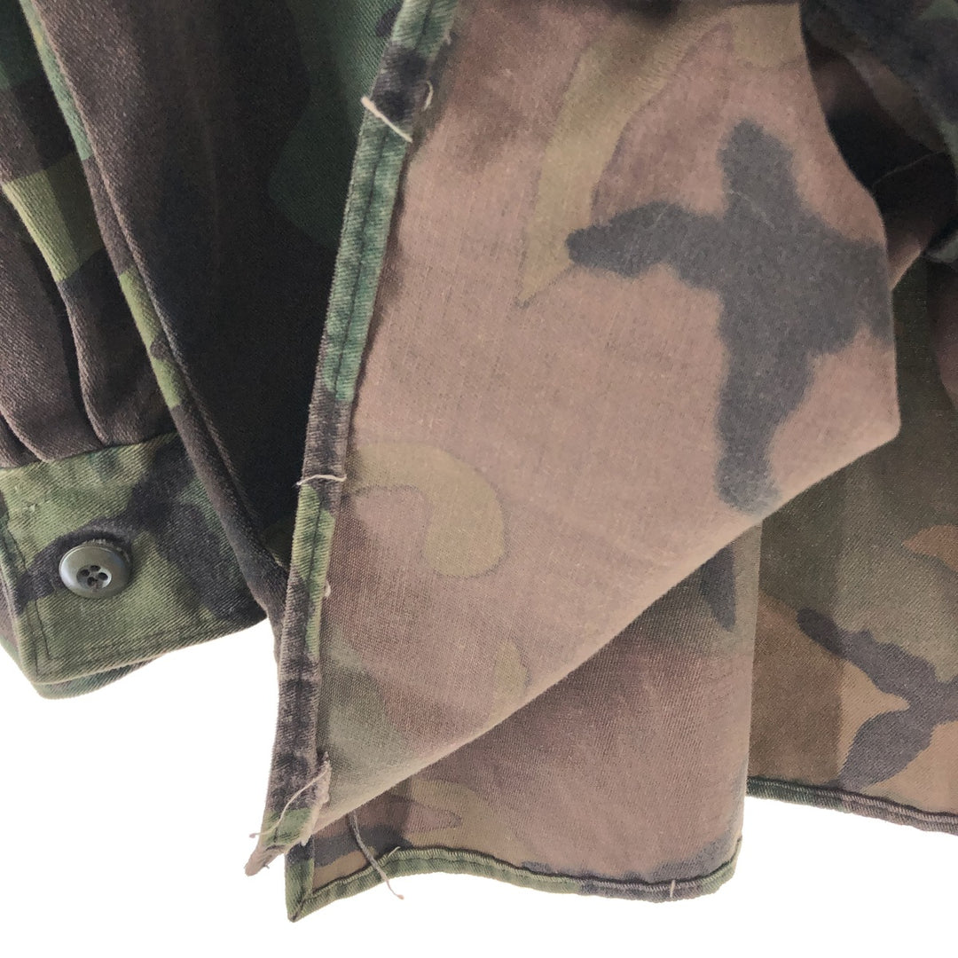 Camouflage Woodland Camo Military Jacket Men's XL /eaa503185