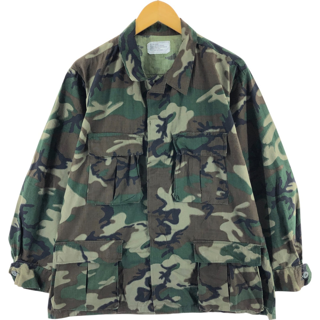 US Military Camouflage Pattern Woodland Camo BDU Military Jacket MEDIUM-SHORT Men's M equivalent /eaa503186