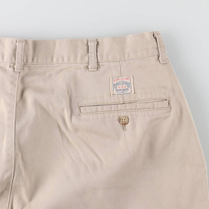 90'S Ralph Lauren POLO by Ralph Lauren Two-pleat Chino Pants Made in USA Men's W36 Vintage / eaa503256