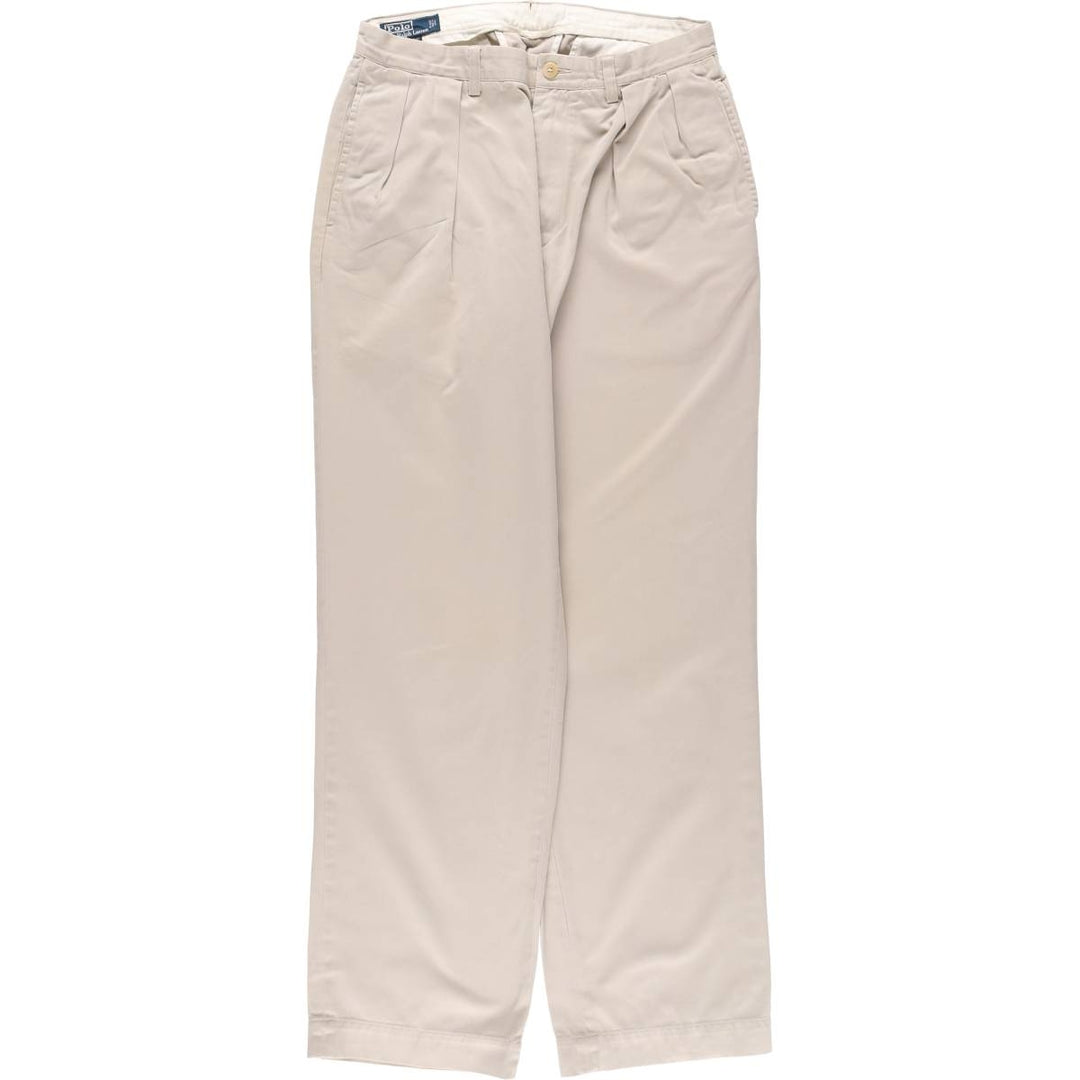 Ralph Lauren POLO by Ralph Lauren ANDRWE PANT Two-pleat chino pants for men, equivalent to W32 / eaa503259
