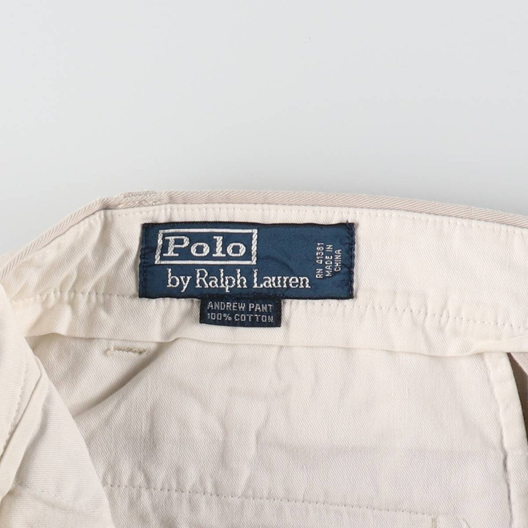 Ralph Lauren POLO by Ralph Lauren ANDRWE PANT Two-pleat chino pants for men, equivalent to W32 / eaa503259
