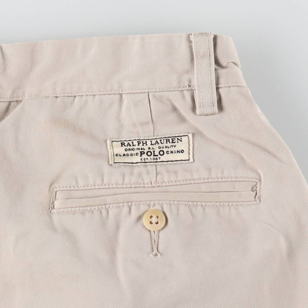 Ralph Lauren POLO by Ralph Lauren ANDRWE PANT Two-pleat chino pants for men, equivalent to W32 / eaa503259