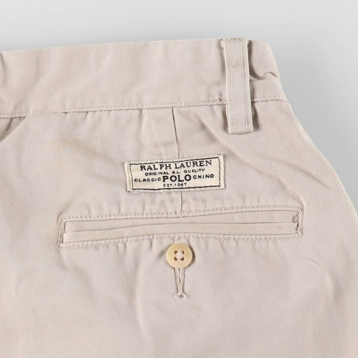 Ralph Lauren POLO by Ralph Lauren ANDRWE PANT Two-pleat chino pants for men, equivalent to W32 / eaa503259