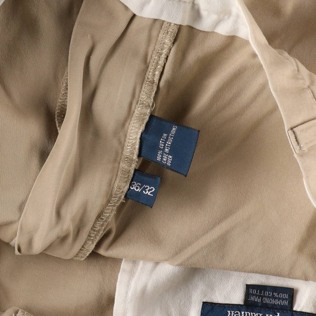 Ralph Lauren POLO by Ralph Lauren HAMMOND PANT, two-pleat chino pants, men's, W35 equivalent / eaa503261