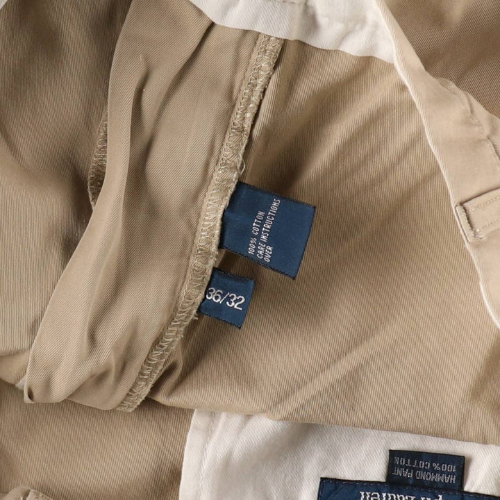 Ralph Lauren POLO by Ralph Lauren HAMMOND PANT, two-pleat chino pants, men's, W35 equivalent / eaa503261