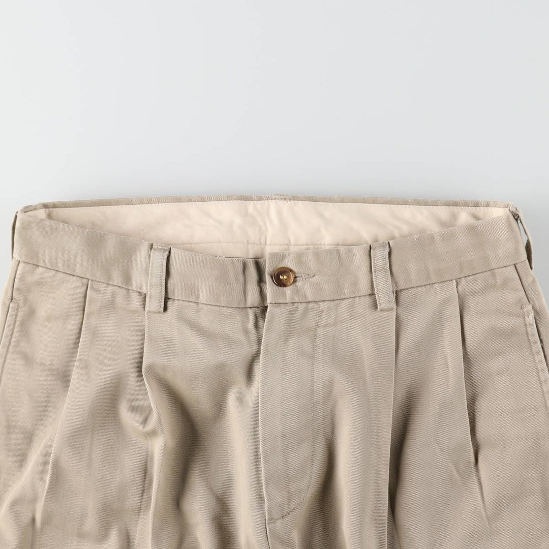 Brooks Brothers 346 Two-pleat Chino Pants for Men, W30 equivalent / eaa503264