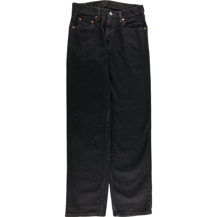 Levi's 550-0260 Black Denim Tapered Denim Pants Men's W30 equivalent / eaa503281