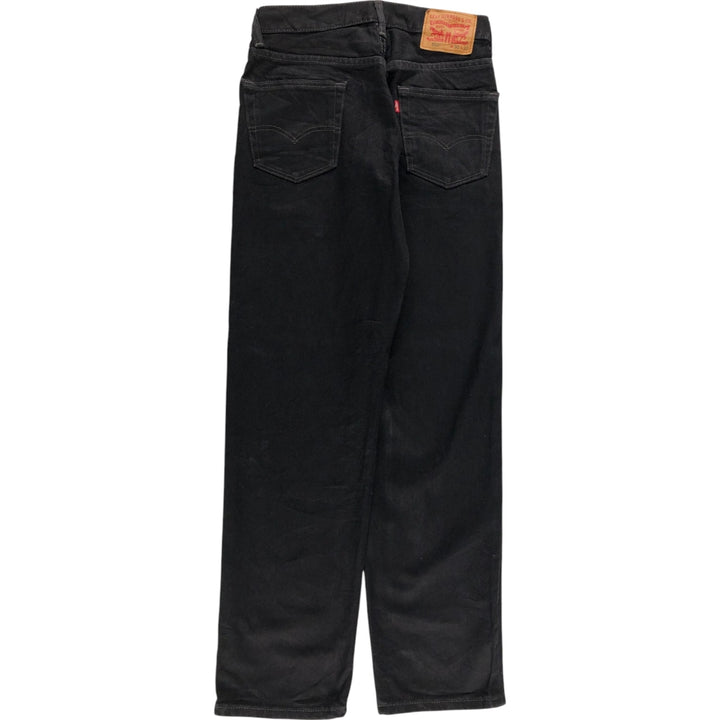 Levi's 550-0260 Black Denim Tapered Denim Pants Men's W30 equivalent / eaa503281