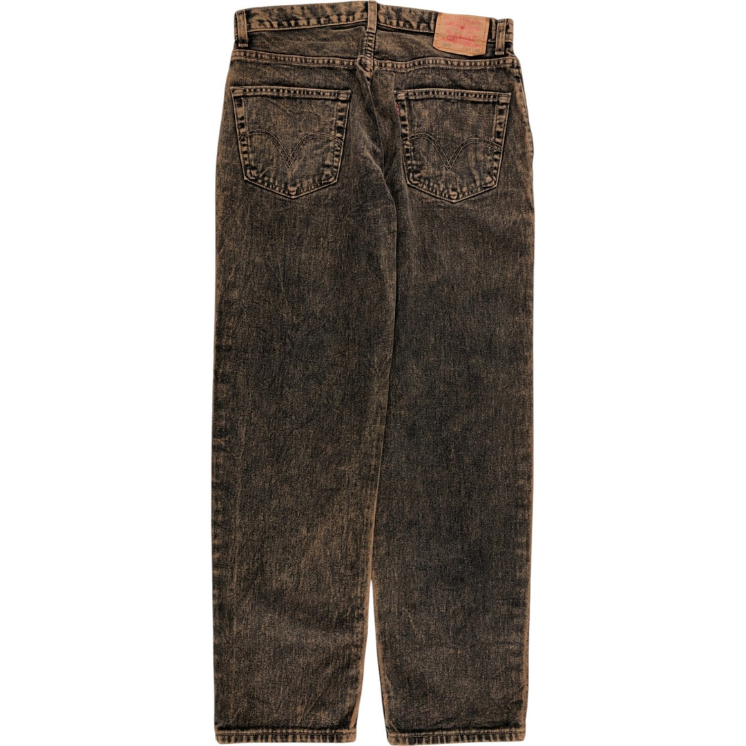 Levi's 550 Relaxed Fit Tapered Denim Pants Made in Canada Men's W34 equivalent / eaa503286