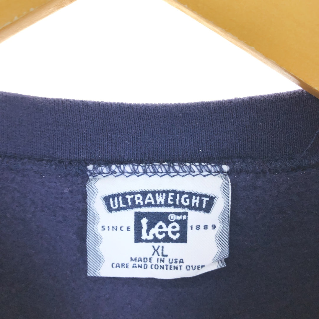 90s~00'S Lee ULTRAWEIGHT sweatshirt, made in USA, men's XL equivalent, vintage /eaa503315