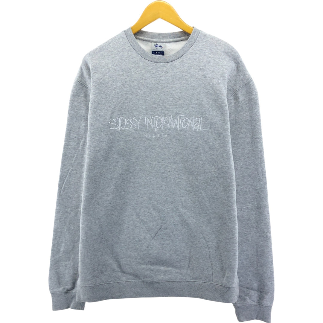 STUSSY INTERNATIONAL sweatshirt, men's M size / eaa503342