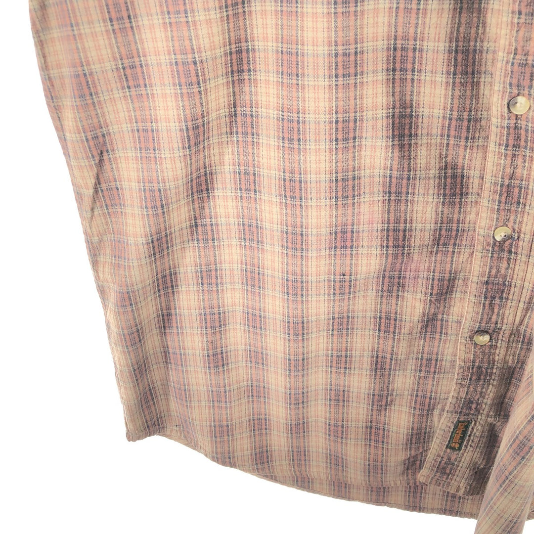 90'S Timberland long sleeve button down check shirt men's XL size vintage /eaa503367