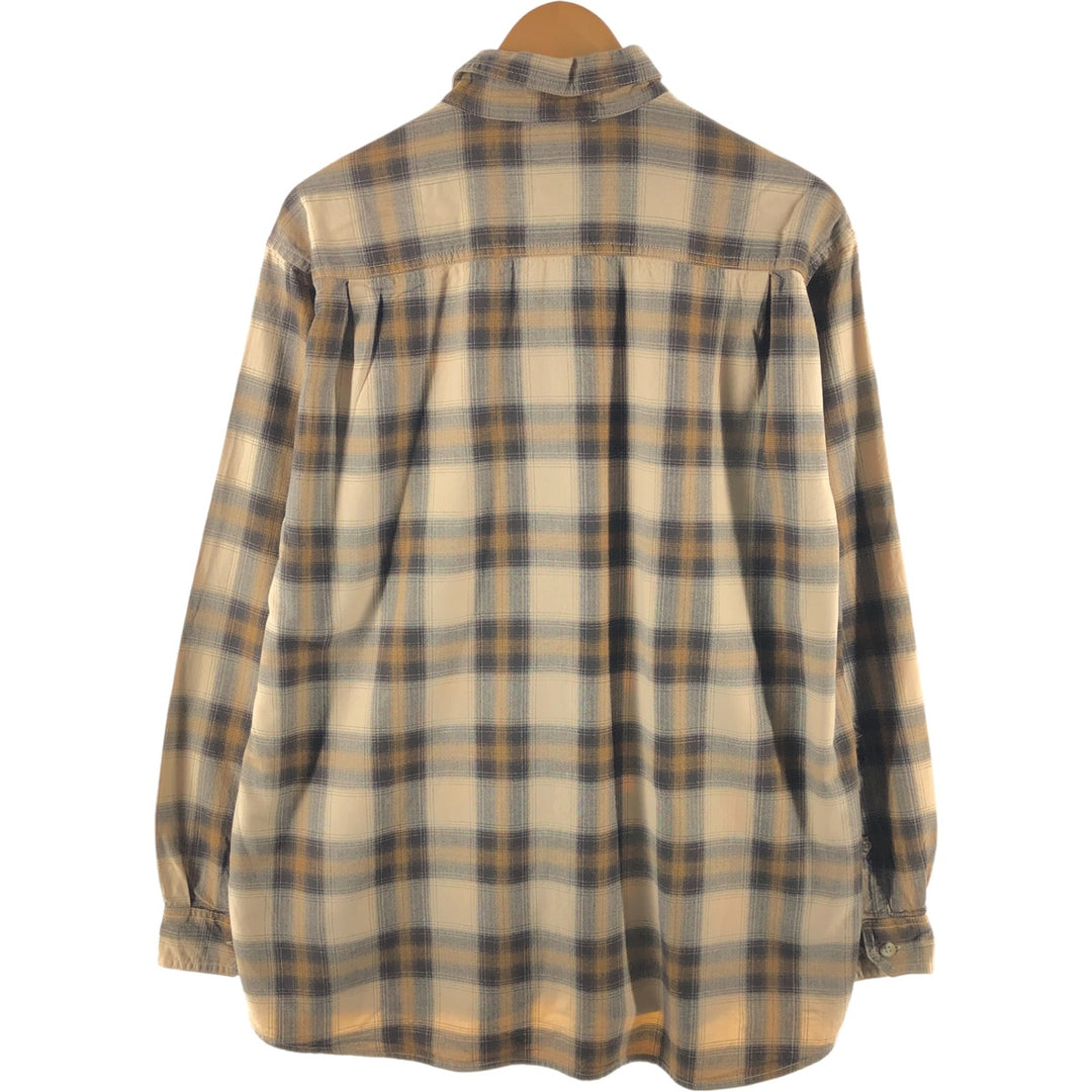 Columbia Ombre Check Long Sleeve Cotton Check Shirt, Men's L Size / eaa503368