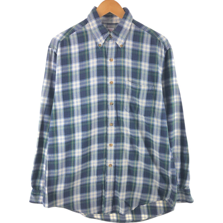 Brooks Brothers Est.1818 Long Sleeve Button-Down Check Shirt Men's M Size / eaa503369