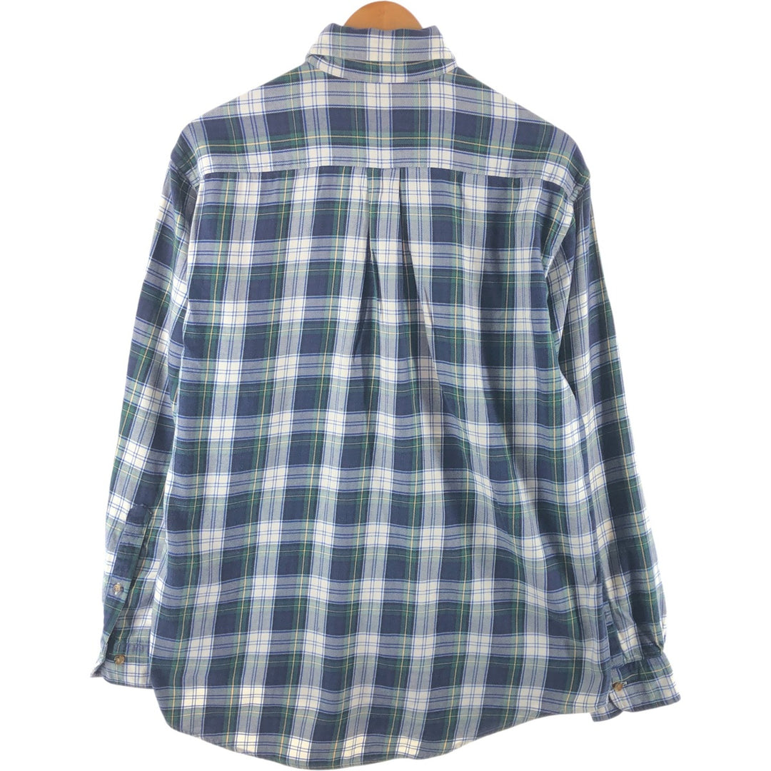 Brooks Brothers Est.1818 Long Sleeve Button-Down Check Shirt Men's M Size / eaa503369