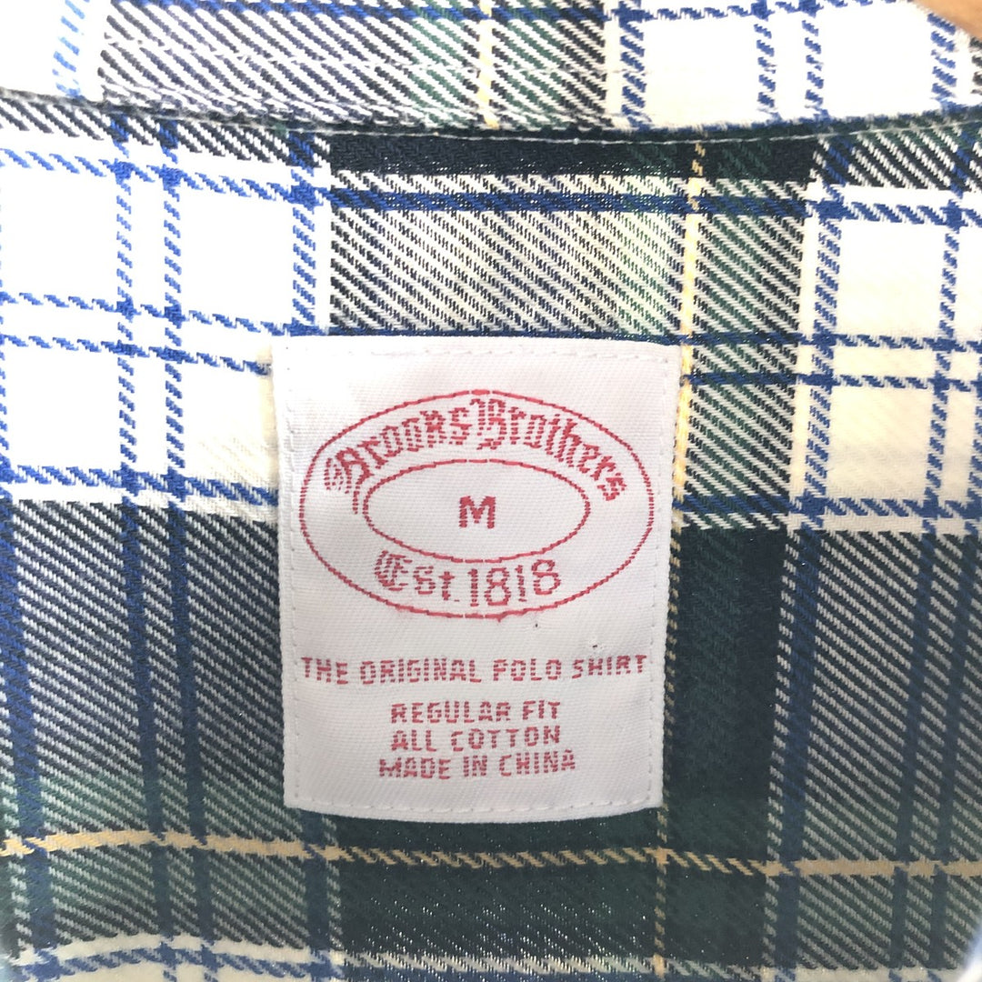 Brooks Brothers Est.1818 Long Sleeve Button-Down Check Shirt Men's M Size / eaa503369