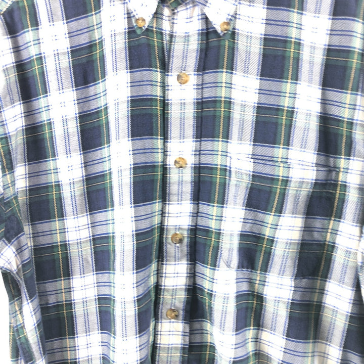 Brooks Brothers Est.1818 Long Sleeve Button-Down Check Shirt Men's M Size / eaa503369