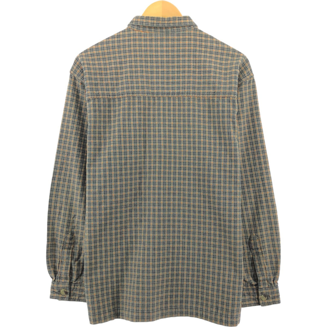 90'S Levi's Long Sleeve Cotton Check Shirt Men's Medium Vintage /eaa503380