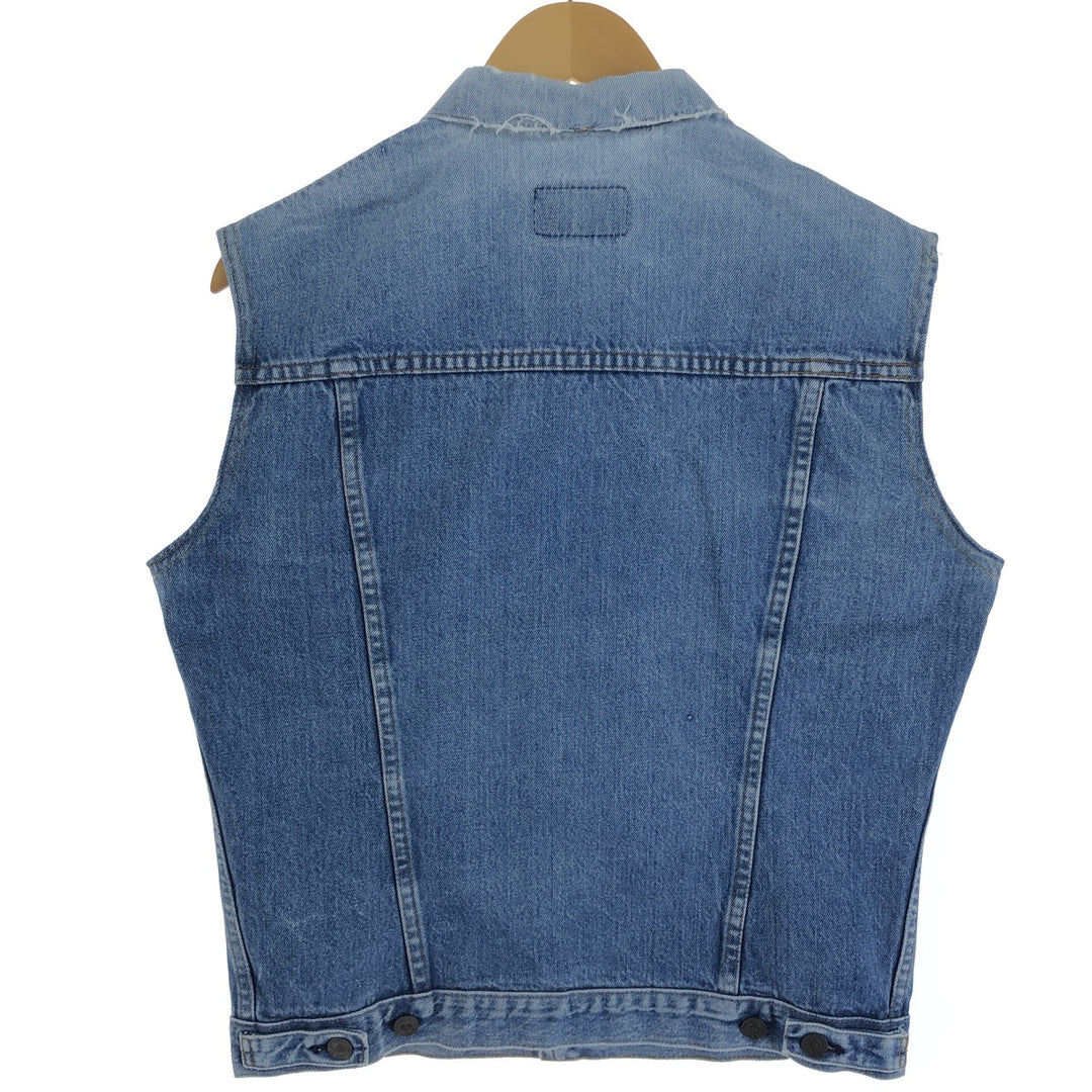 ~90'S Levi's denim vest, men's size M, vintage / eaa503403