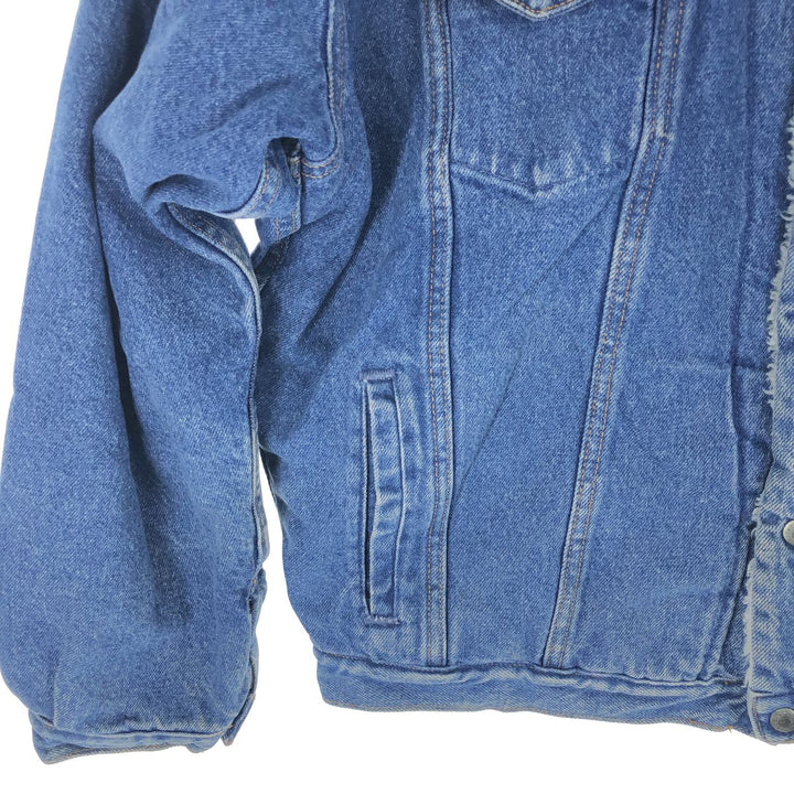 80'S GAP DENIM Old GAP denim fleece jacket Men's XL equivalent Vintage /eaa503451