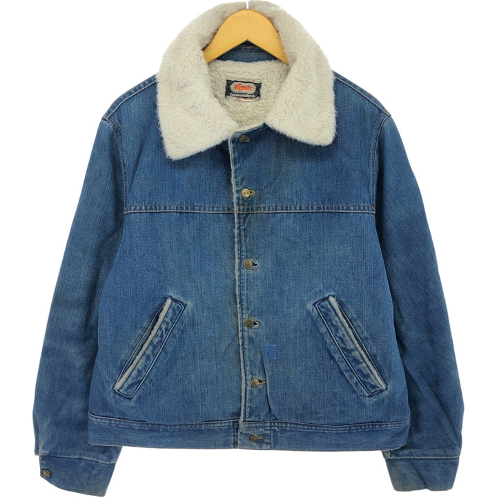 Vintage 1970'S Osh Kosh B'GOSH denim jacket, size L, men's unclear blue type Vintage Second Hand